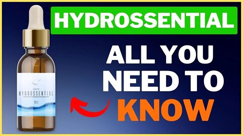 Hydrossential REVIEW | ALERT - Does Hydrossential Work? Hydrossential Supplement