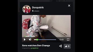 Xena watches Don Change