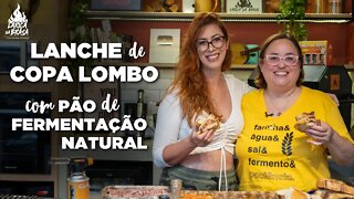 COPA LOMBO COM PÃO DE FERMENTAÇÃO NATURAL