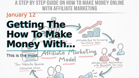 Getting The How To Make Money With Affiliate Marketing (2021 Tutorial) To Work