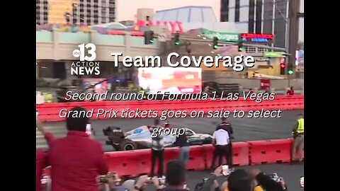 Second round of Formula 1 Las Vegas Grand Prix tickets goes on sale to select group
