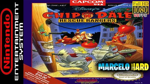Chip 'n Dale: Rescue Rangers - Nintendo (Full Game Walkthrough)