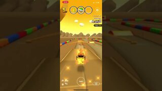 Mario Kart Tour - Gold Glider Gameplay (Cat Tour Gift Reward)
