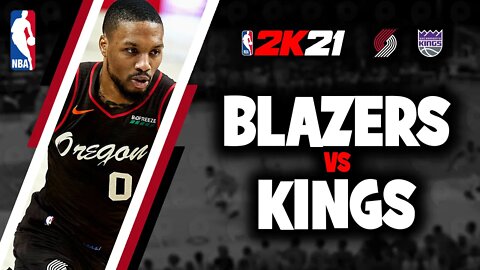 NBA 21 - Portland Trail Blazers vs Sacramento Kings