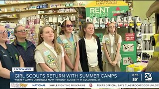 Girl Scouts return with summer camps