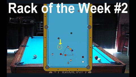 Rack of the week #2, Straight Pool Instruction