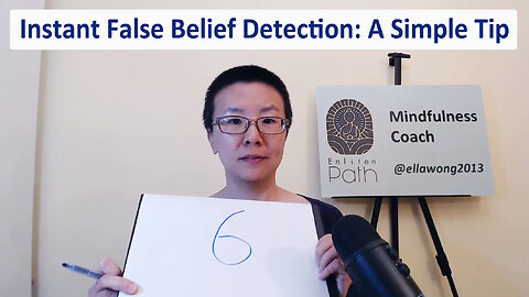 Instant False Belief Detection: A Simple Tip