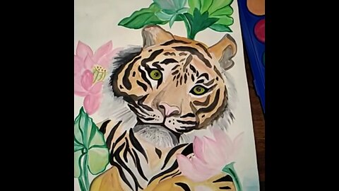 HOW TO MAKE POSTER FOR INTERNATIONAL TIGER DAY