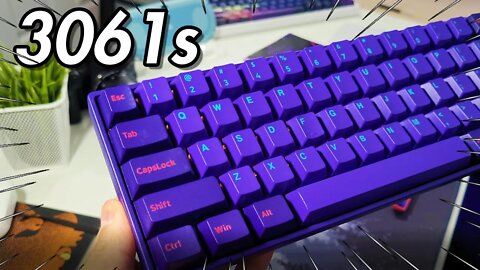Unboxing AKKO 3061s Neon RGB BT5.0 - 60% Keyboard