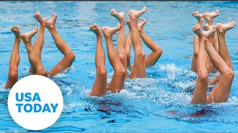 Moonwalking under water The US artistic swimming team did just that _ USA TODAY