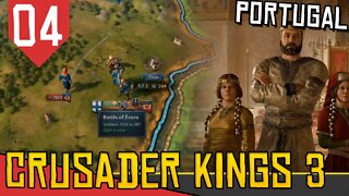 Primeira RECONQUISTA - Crusader Kings 3 Portugal #04 [Gameplay PT-BR]