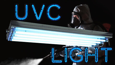 UVC Fluorescent Light Fixture for Disinfection of Viruses