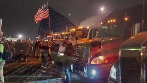 The People’s Convoy USA 2022 And The Freedom Convoy USA America The Beautiful United We Stand!!!