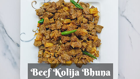 Beef Kolija Bhuna | সবচাইতে মজার আলু দিয়ে কলিজা ভুনার রেসিপি| Beef Liver Curry | Qurbani Eid Special