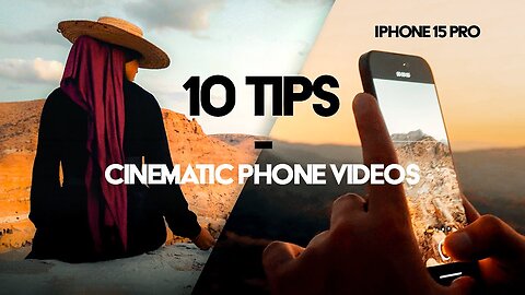 How to film Cinematic B Roll ANYWHERE with iPhone (5 Pro Tips)