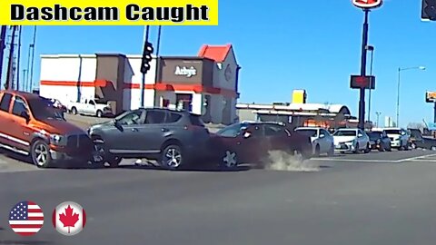 North American Car Driving Fails Compilation - 422 [Dashcam & Crash Compilation]