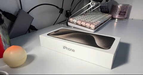 iPhone 15 Pro Max Unboxing and Setup (Natural Titanium)