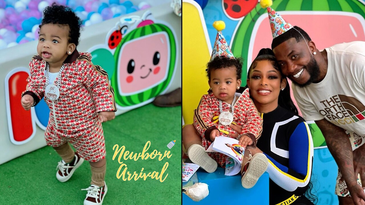 Gucci Mane And Keyshia Kaoir Celebrate Son Ices 1st B Day 🎉 9373