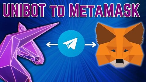 How to import/export wallet from Unibot Crypto to MetaMask? Telegram Tutorial