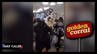 FOOD FIGHT: Golden Corral Breaks Out Into A Massive Brawl