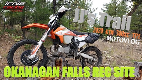 Okanagan Falls Recreation Site OHV: JJ's Trail motovlog | 2020 KTM 300xc tpi
