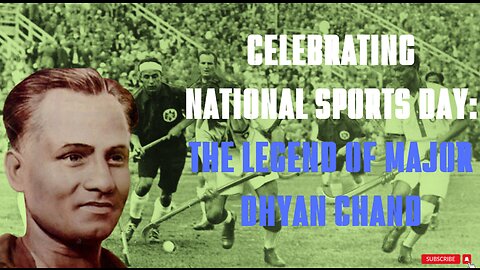 Unveiling Greatness: The Legend of Major Dhyan Chand on National Sports Day 🏑🏅#NationalSportsDay