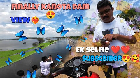 JAIPUR KANOTA DAM VLOG #MOTOVLOGING