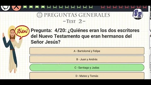 5000 preguntas sobre la Biblia - Preguntas Generales - Test 2 | Entretenimiento Digital 3.0