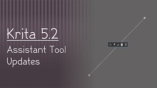 Krita 5.2 Tutorial: Assistant Tool Update