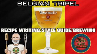 Belgian Tripel Beer Recipe Writing Brewing & Style Guide With Co fermentation
