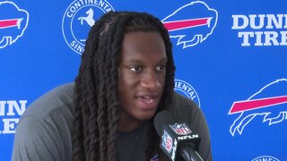 Bills Training Camp Day Three: Tremaine Edmunds speaks at press conference