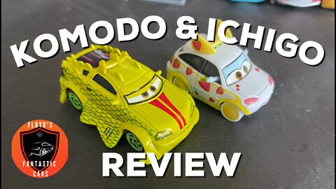 DISNEY PIXAR CARS - KOMODO & ICHIGO REVIEW - Floyd’s Fantastic Cars - Apr 24, 2022