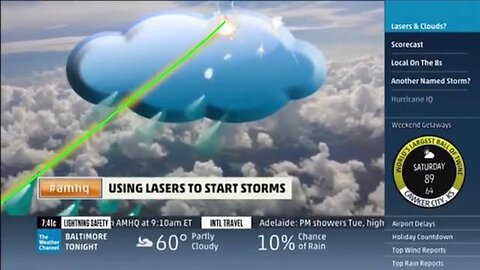 Weatherman & Scientists Admitting Weather Manipulation and Control With Lasers & Chemtrails!