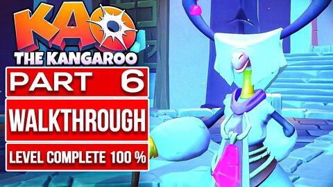 KAO THE KANGAROO Gameplay Walkthrough PART 6 No Commentary (Complete Level 100%, All Collectibles)