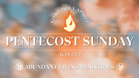 Pentecost | 5-19-24 | Sunday Morning Service