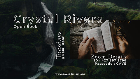 Crystal Rivers | Open Book | Oct 3, 2023