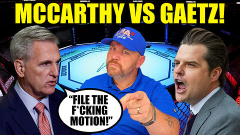 MCCARTHY VS GAETZ!! | LIVE FROM AMERICA 9.15.23 11am