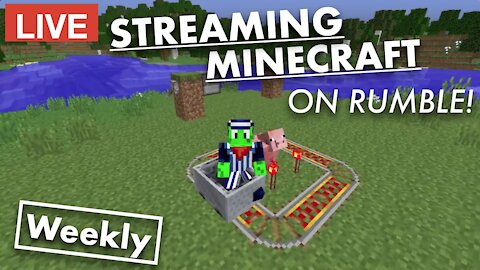6:00pm ET | The First Minecraft Live Stream on Rumble EVER!! (Rumble Exclusive)