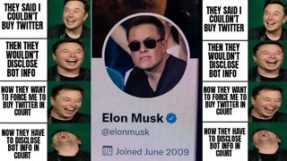 Elon Musk Posts a Meme Mocking the Social Network Twitter After Being Threatened with Prosecution