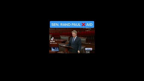 Senator Rand Paul BLOCKS $40 Billion Ukraine Aid Package 😳