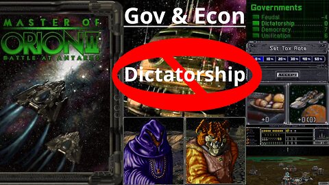 Bringing Down The DICTATORSHIPS!!! Master of Orion II: Battle at Antares, Part 2]