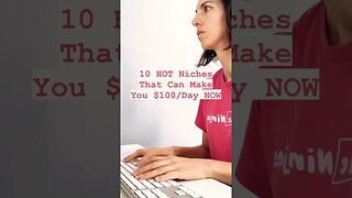 10 HOT Niches That Can Make You Money Online NOW👇 #shopifytips #ecommercebusiness #sidehustleideas