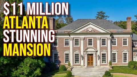 Inside $11 Million Atlanta Mansion