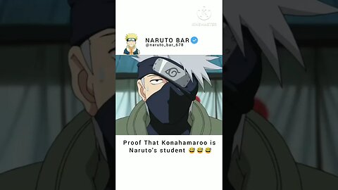Proof that Konohamaru is the Student of Naruto || #naruto #short