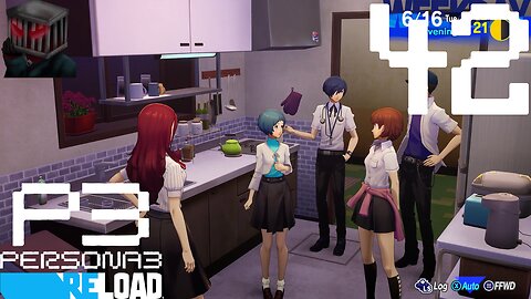 Persona 3 Reload Walkthrough P42 Dorm Tour & Spending Time Kirijo