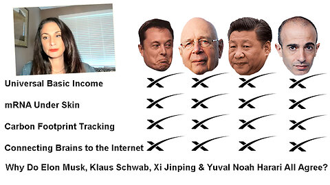 Mel K | Why Do Musk, Harari, Xi, & Schwab All Endorse: Universal Basic Income, mRNA Under the Skin, Carbon Footprint Tracking & Connecting Brains to the Internet? From Transgender to Transhuman?