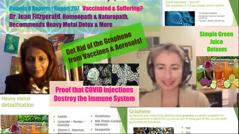 Report 297 | Vaccinated and Suffering? Dr. Jean Fitzgerald Recommends Heavy Metal Detox & More