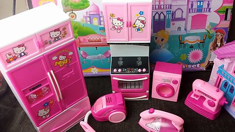 Barbie House Gadgets unboxing video| ASMR Toys Unboxing Video