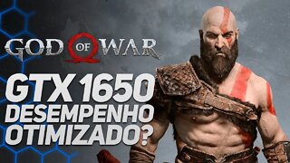 GOD OF WAR NO PC ESTÁ BEM OTIMIZADO? GTX 1650 + I5 9300H
