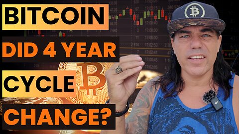 DID THE BITCOIN 4 YEAR CYCLE CHANGE BECAUSE OF BTC SPOT ETF??